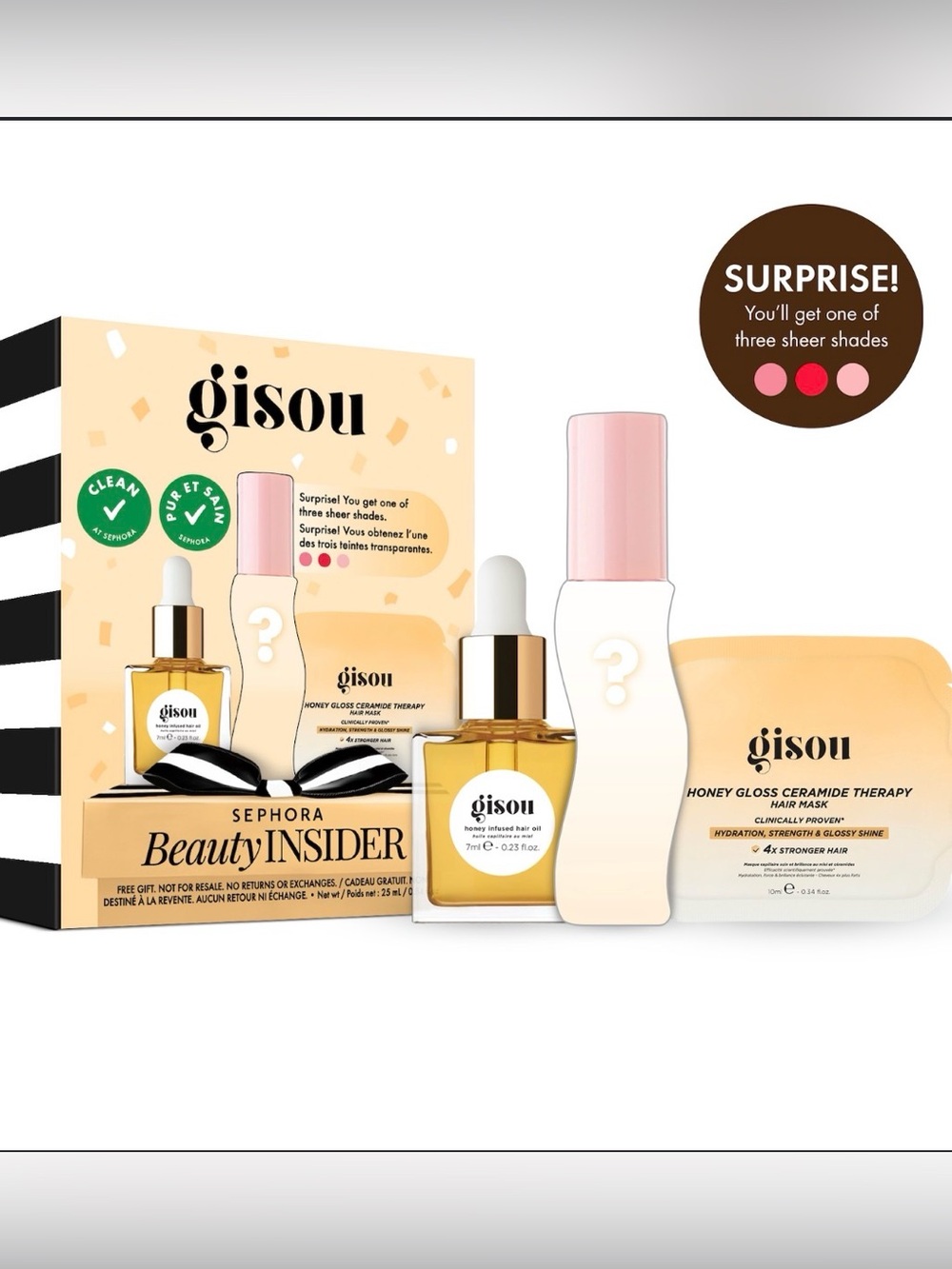 Gisou Sephora Beauty Insider Set